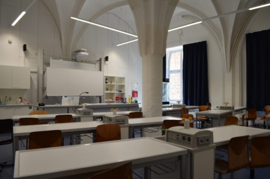 Unser neuer Chemieübungsraum
