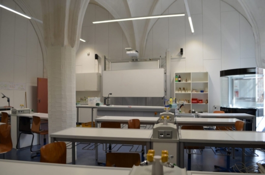 Unser neuer Chemieübungsraum