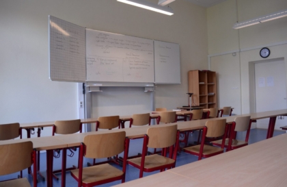 Ein normaler Unterrichtsraum