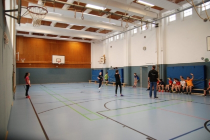Unsere untere Sporthalle