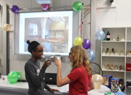 Einweihungsfeier - Chemie-Übungsraum