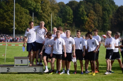 Siegerehrung Senatsstaffel