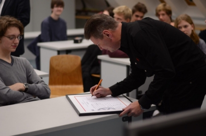 Unterschrift der Fachschaft Physik