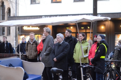 Jazz-Combo spielt zur Begrüßung