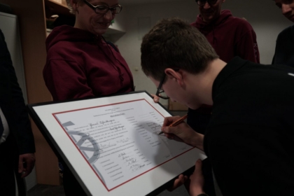 Unterschrift der Technik-AG