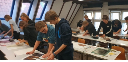 Plakatgestaltung Kunstunterricht 9a