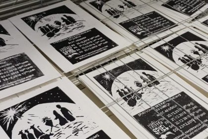 Plakatgestaltung Kunstunterricht 9a