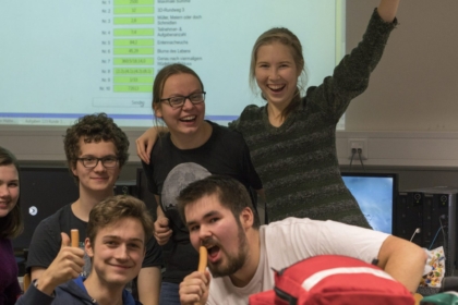 Das Team der Oberstufe: Zweite Runde!