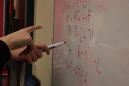 Rechnen an der Tafel