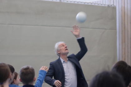 Auch die Lehrer machen mit