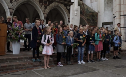 Einschulung der neuen Sextaner