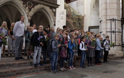 Einschulung der neuen Sextaner