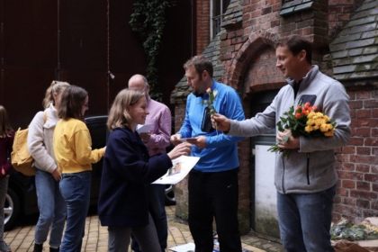 Siegerehrung unser Staffelläufer 2019