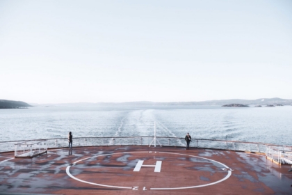 Das Sonnendeck am Morgen