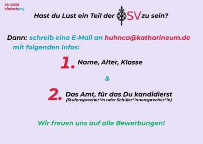 SV-Wahl 2020/21