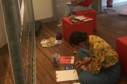 Allein im Willy-Brand-Haus