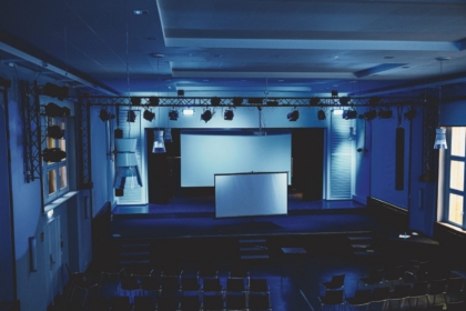 Lichttechnik in der Aula