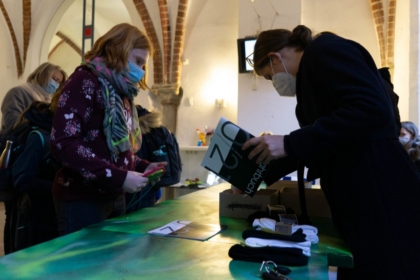 Jahrbuch- und Sockenverkauf