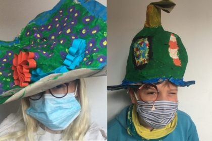 Hutparade der 5b - Beitragsbild