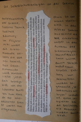 Tandem-Projekt des Kunstprofils