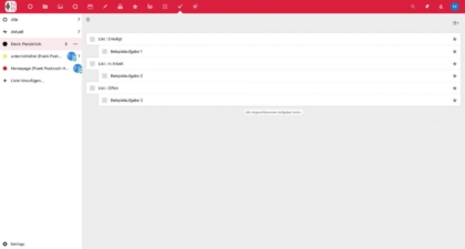 ToDo-Liste Nextcloud