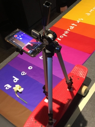 lateinischer Stopmotion-Film-Aufbau