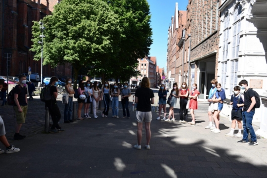 Stadtführung mit der 9c