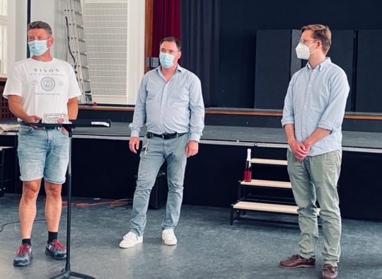 Verabschiedung von Herrn Falkenhain