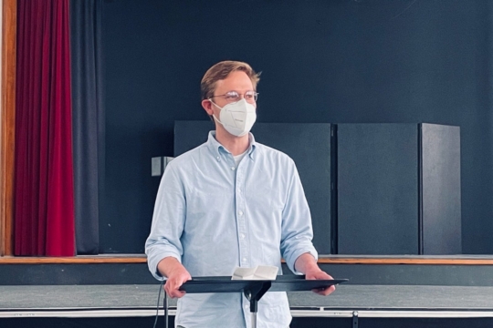 Verabschiedung von Herrn Falkenhain