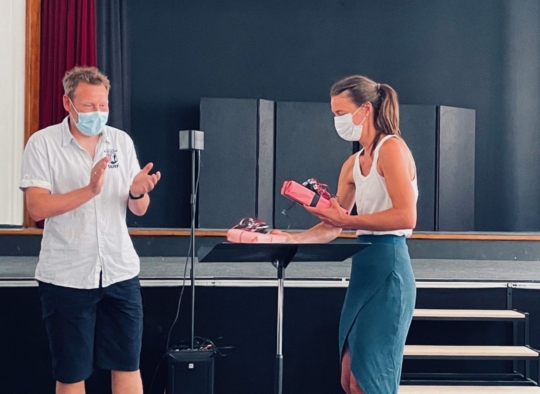 Verabschiedung von Frau Berlingen