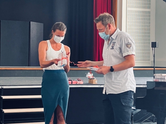 Verabschiedung von Frau Berlingen