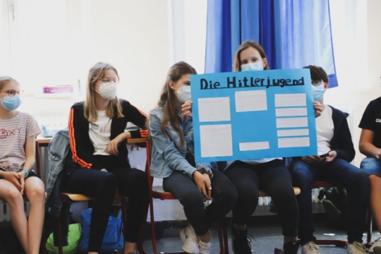 7. Jahrgang stellt Ergebnisse der Gruppenarbeit vor