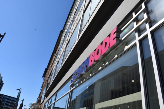 Schuhbode - früher Schuhkay und damals im Besitz der Familie Blumenthal