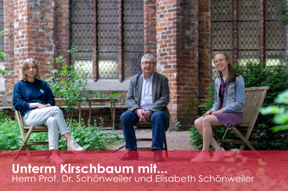 Die Kirsche fällt nicht weit vom Stamm - Unterm Kirschbaum mit…. Herrn Prof. Dr. Schönweiler und Elisabeth Schönweiler 