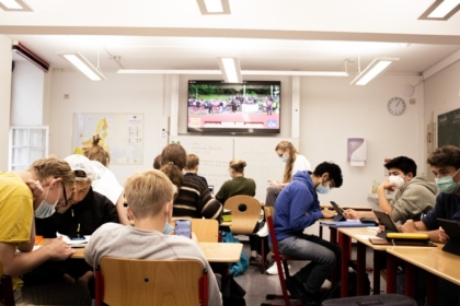 Senatsstaffel 2021- Die Ec schaut auch mit Arbeitsauftrag noch gespannt die Staffel