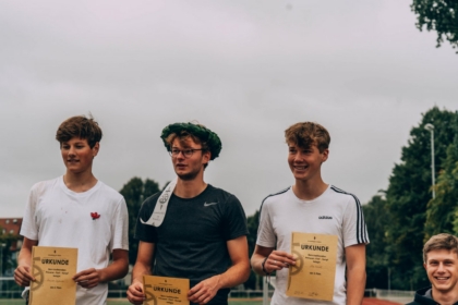 Siegerehrung Primaner Fünfkampf