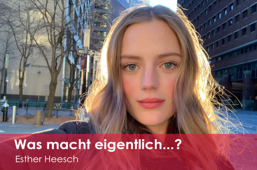 Was macht eigentlich … Esther Heesch?