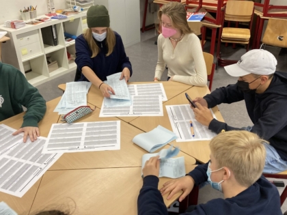 Auszählung der Juniorwahl 2021