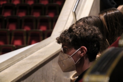 im Saal des Gewandhauses