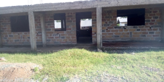 Die 3 Klassenräume sind inzwischen bezugsfertig