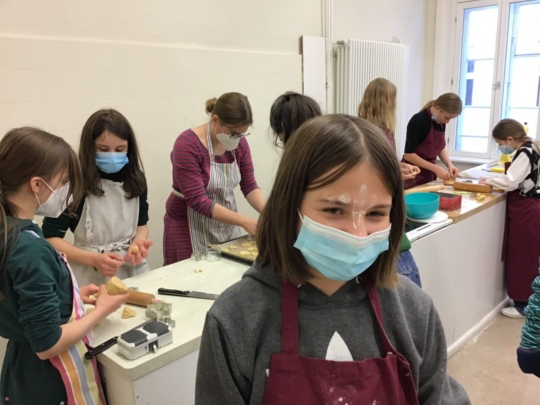 Keks-Bäckerei der 6a