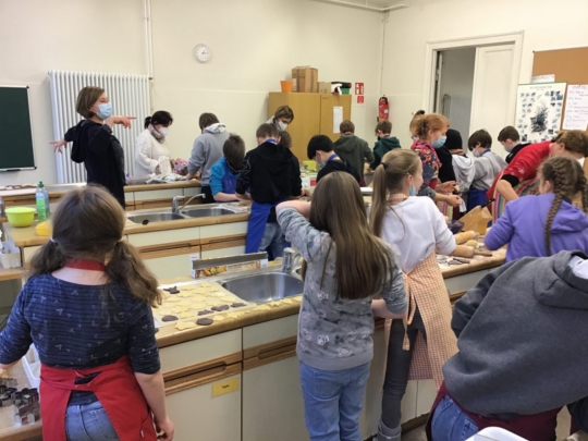 Keks-Bäckerei der 6a