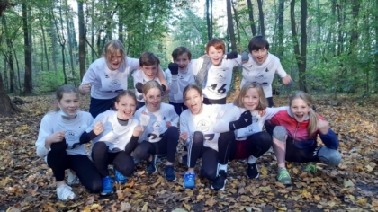 Crosslauf 2021 – Das Team der 6c