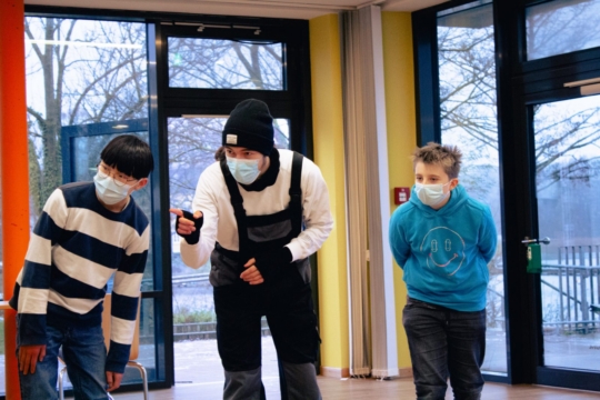 Probe für die Aufführungen