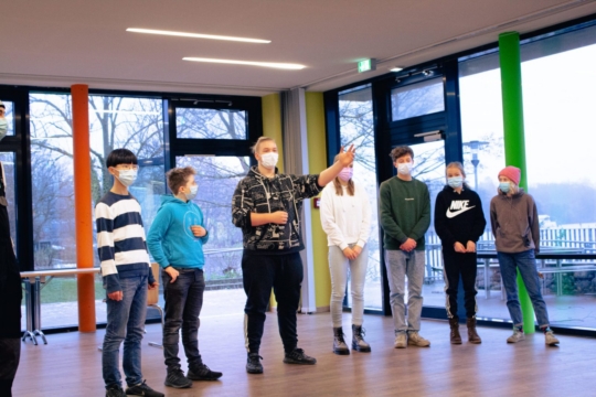 Probe für die Aufführungen