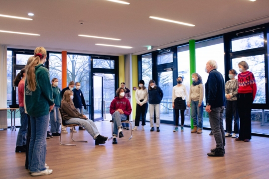 Probe für die Aufführungen