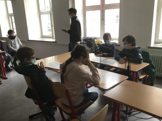 Minimus Hörspielproduktion 6a