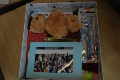 Weihnachten im Schuhkarton