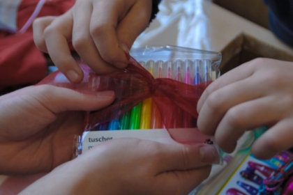 Weihnachten im Schuhkarton