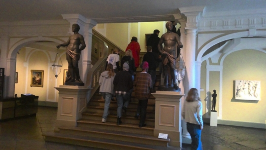 Behnhaus-Besuch des Französisch-Kurses Q1-GRI